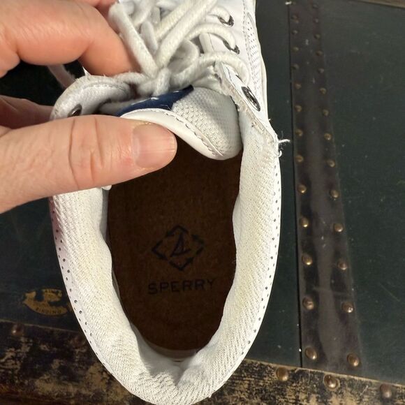 Sperry Top-Sider STS24694  Soletide Mid Seacycled Mens Sneakers White Size 12 M - Picture 7 of 7